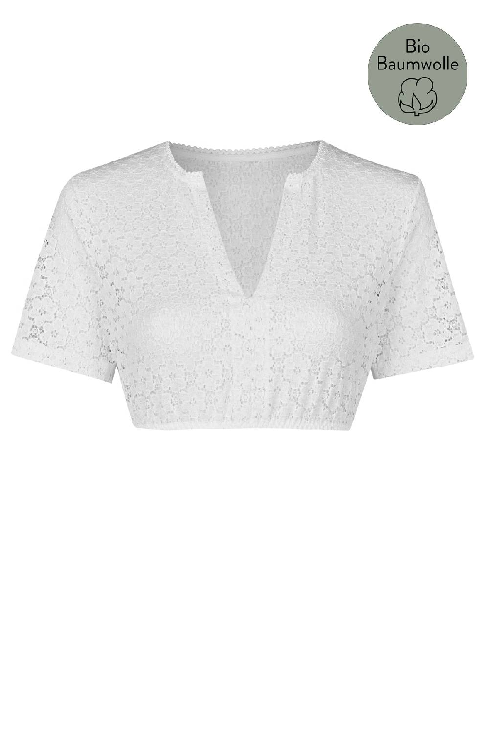 Nina Von C. Dirndl-Bluse Francesca, kurzarm Flash Sale
