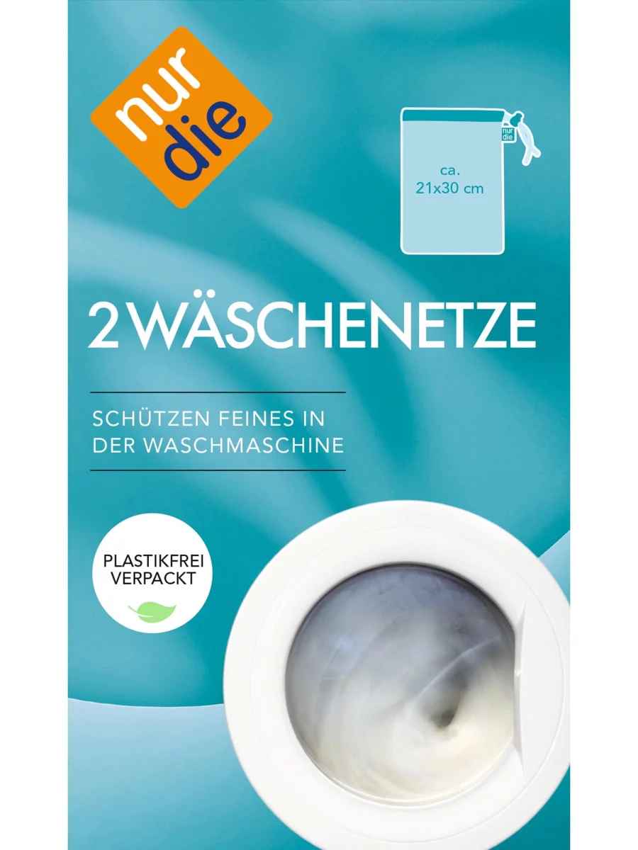 ﻿Nur Die 2er Pack Wäschenetz - weiß - one size
