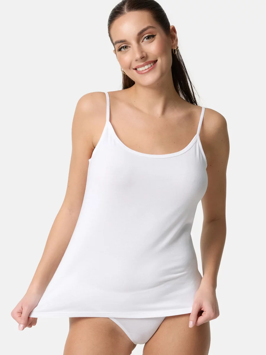 Nur Die Unterhemd Damen - weiß - Größe 44-46