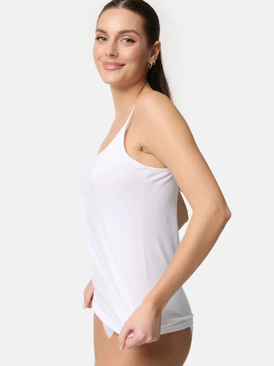 Nur Die Unterhemd Damen - weiß - Größe 44-46 Großer Ausverkauf