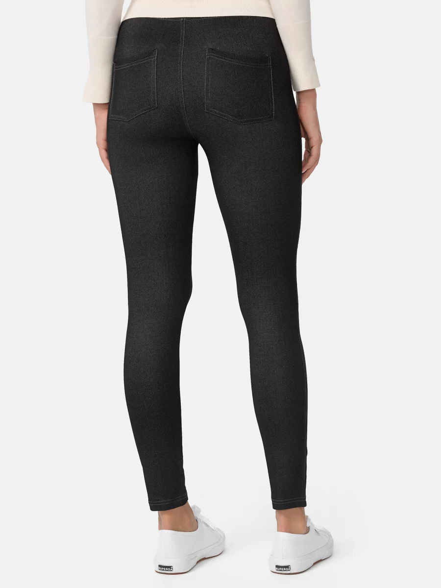 Nur Die Treggings in Jeans-Look - Relax & Go - schwarz - Größe 46-48 Exklusivangebot