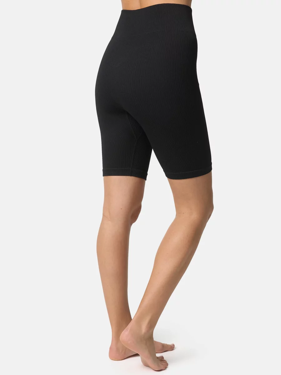 Nur Die Radler Shorts in Ripp-Optik - schwarz - Größe 44-46 Saisonschlussverkauf