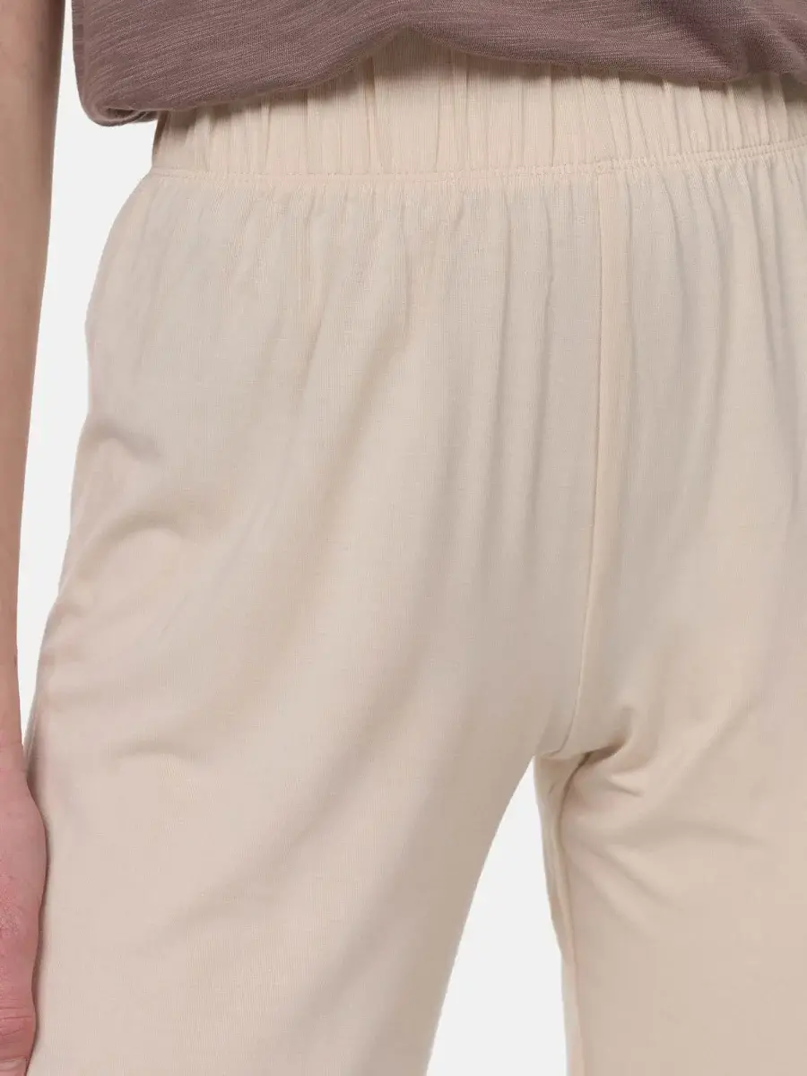 Nur Die Lounge Hose - Relax & Go - hellbeige - Größe 40-42 Muttertagsangebot