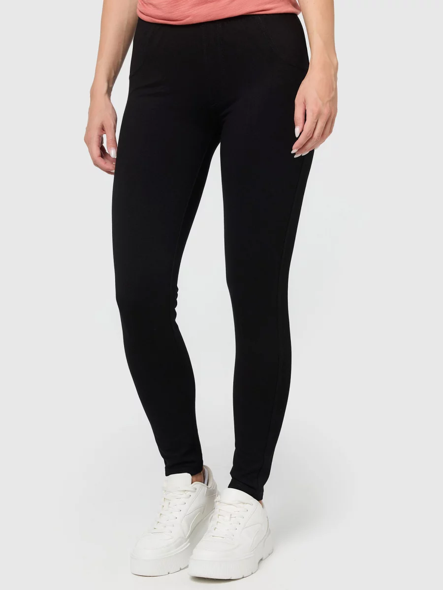 Nur Die Treggings Pure Black - Relax & Go - schwarz - Größe 44-46 Lagerräumung