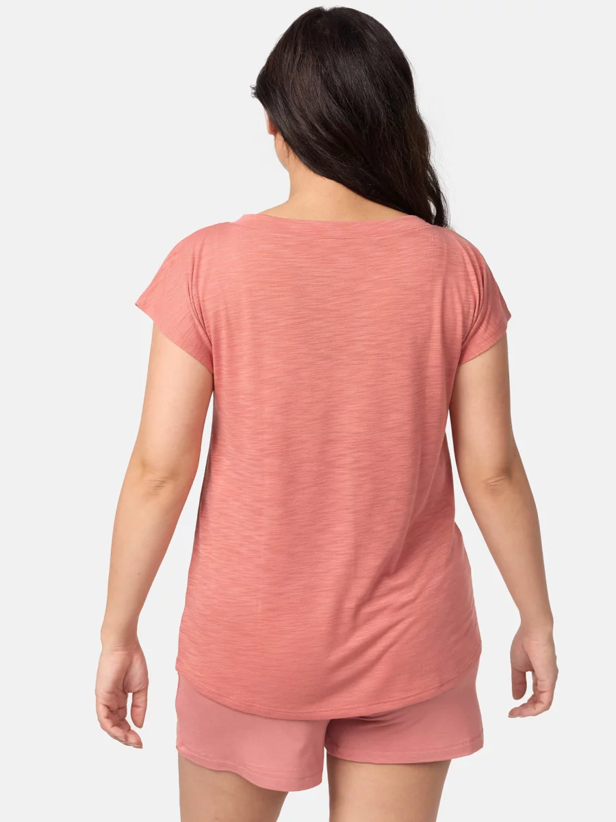 Nur Die U-Boot Shirt - Relax & Go - marsala - S Online Outlet