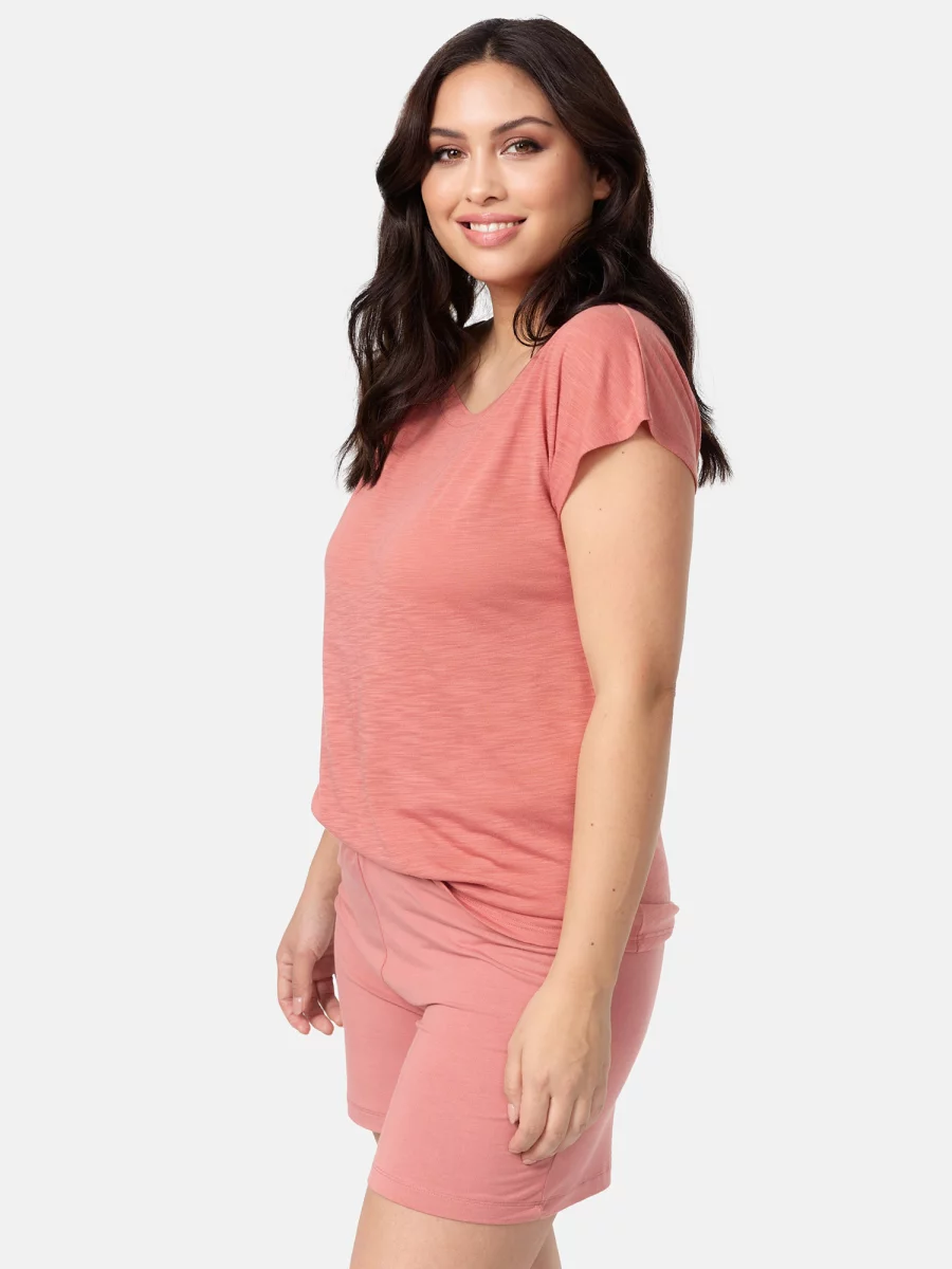 Nur Die U-Boot Shirt - Relax & Go - marsala - S Online Outlet