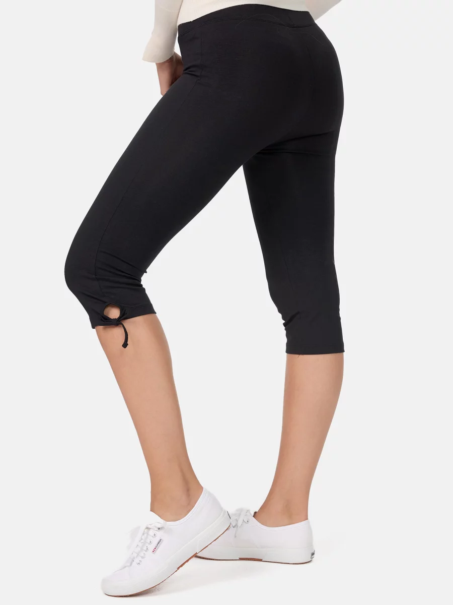 Nur Die Baumwoll Capri - Relax & Go - schwarz - Größe 36-38 Tägliche Deals
