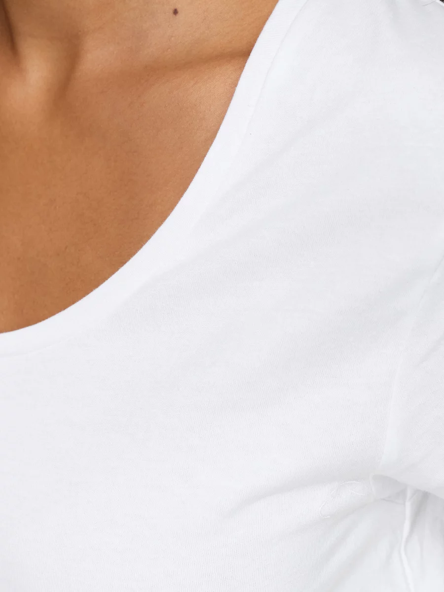 Nur Die T-Shirt - Relax & Go - weiß - Größe 40-42 Riesige Ersparnisse