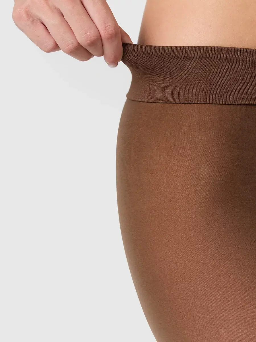 Nur Die Strumpfhose Warm & Transparent strapazierfähig 80 DEN - braun - Größe 40-44 Tiefpreis