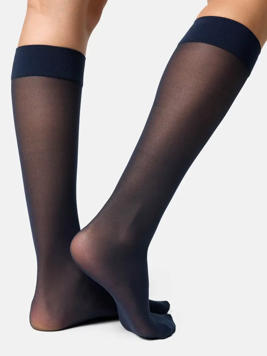 Nur Die Knie Fit in Form - dunkelblau - Größe one size 50% Rabatt mit kostenlosem Versand