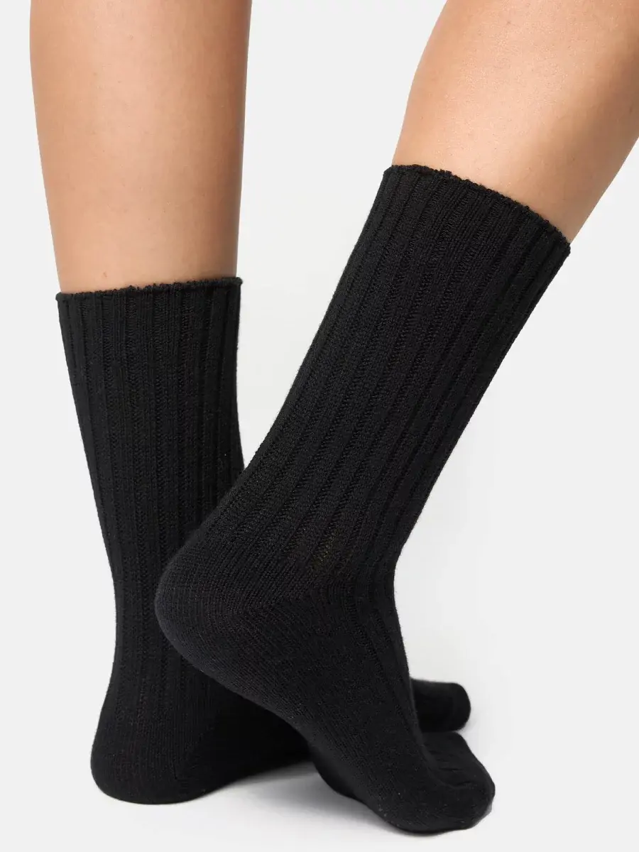 Nur Die Bambus¹ Boots Socke - schwarz - Größe 35-38 Begrenzt auf 3 Tage