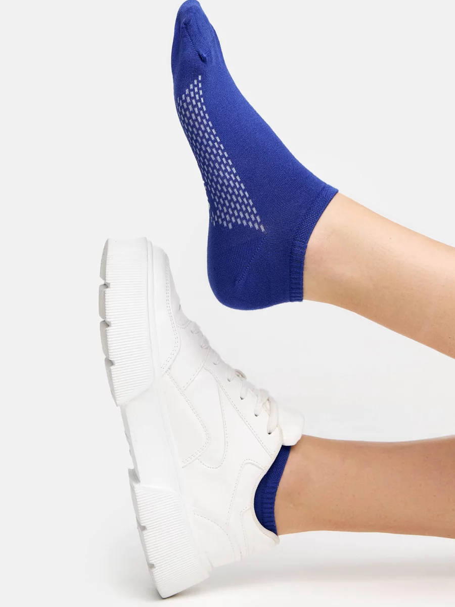 Nur Die Sneakersocke Bambus¹ - ultramarine - Größe 35-38 Speichern exportieren