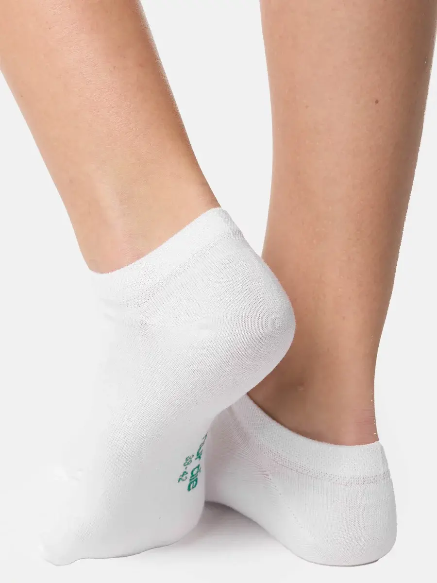 Nur Die Bio Baumwolle GOTS Sneaker 2er Pack - weiß - Größe 39-42 Versandkostenfrei