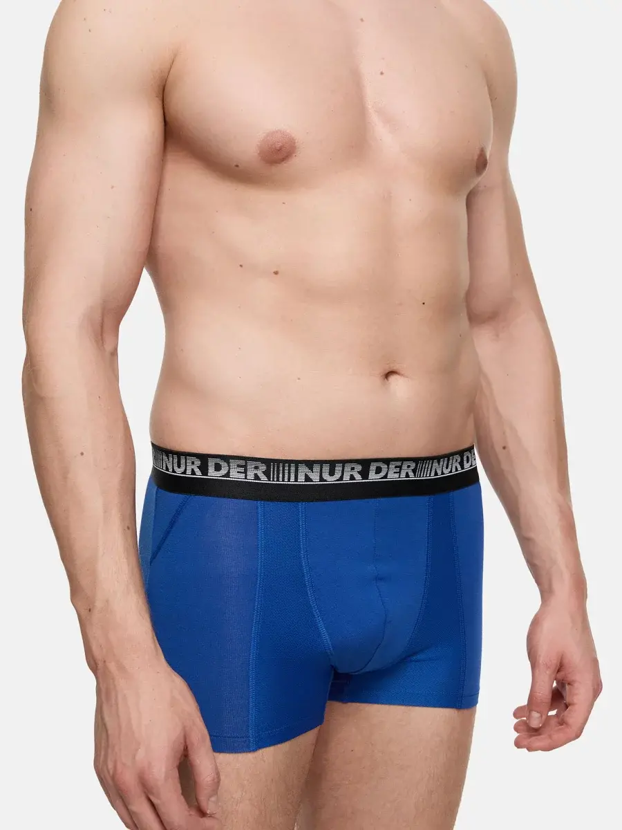 Nur Die Boxershorts 3D-Flex Air - royalblau - Größe 5 | M | 50 Saisonale Angebote