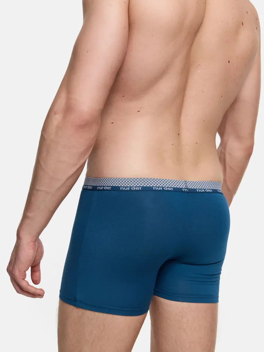 Nur Die Boxershorts Modal-Cotton - petrolblau - Größe 7 | XL | 54 Räumungsverkauf