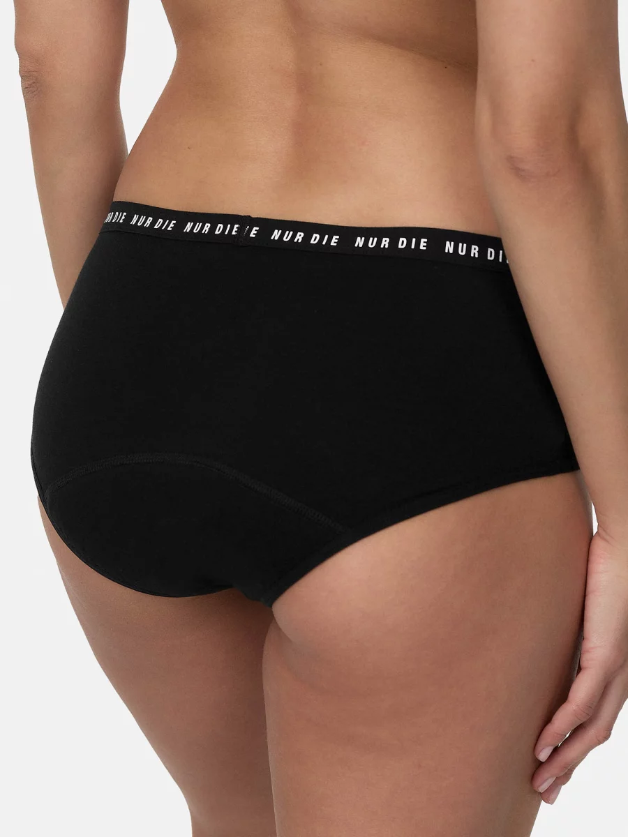 Nur Die Probierpack Periodenunterwäsche Alles Geregelt Panty mittelstark + extrastark - schwarz - Größe 44-46 Tägliche Deals