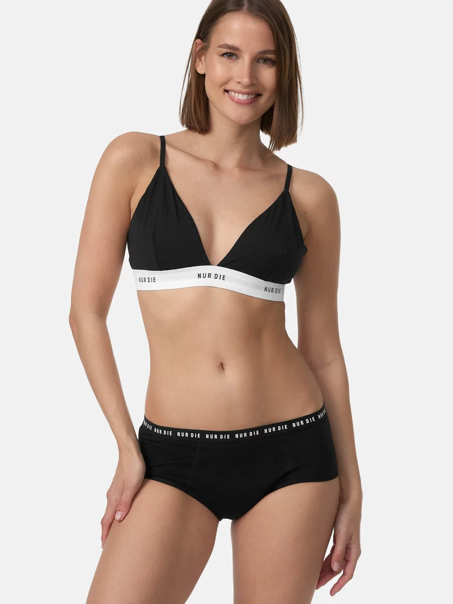 Nur Die Probierpack Periodenunterwäsche Alles Geregelt Panty mittelstark + extrastark - schwarz - Größe 44-46 Tägliche Deals