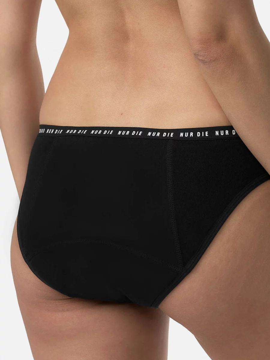 Nur Die Periodenunterwäsche Alles Geregelt Slip extrastark - schwarz - Größe 32-34 VIP-Rabatte