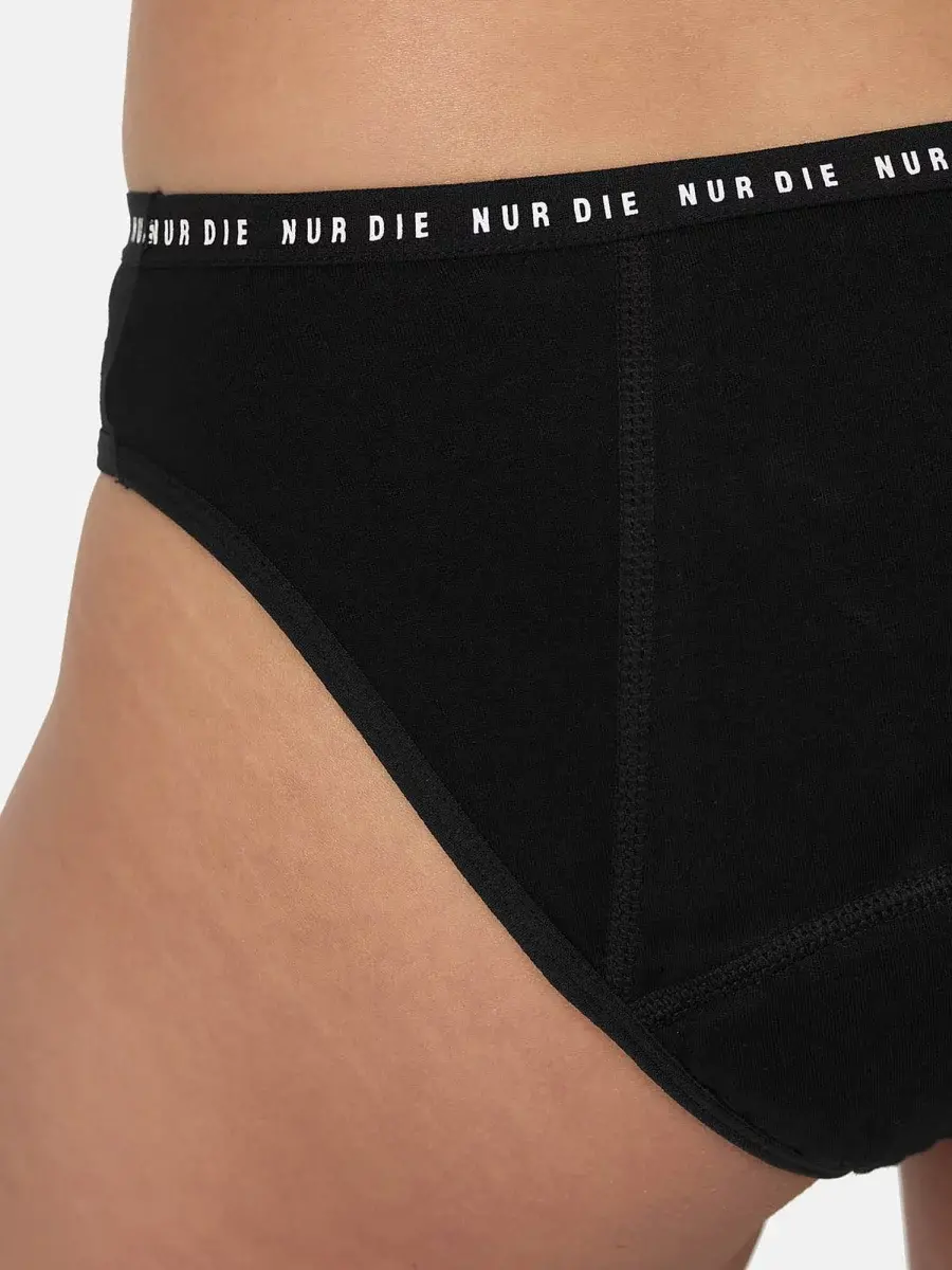Nur Die Periodenunterwäsche Alles Geregelt Slip extrastark - schwarz - Größe 32-34 VIP-Rabatte