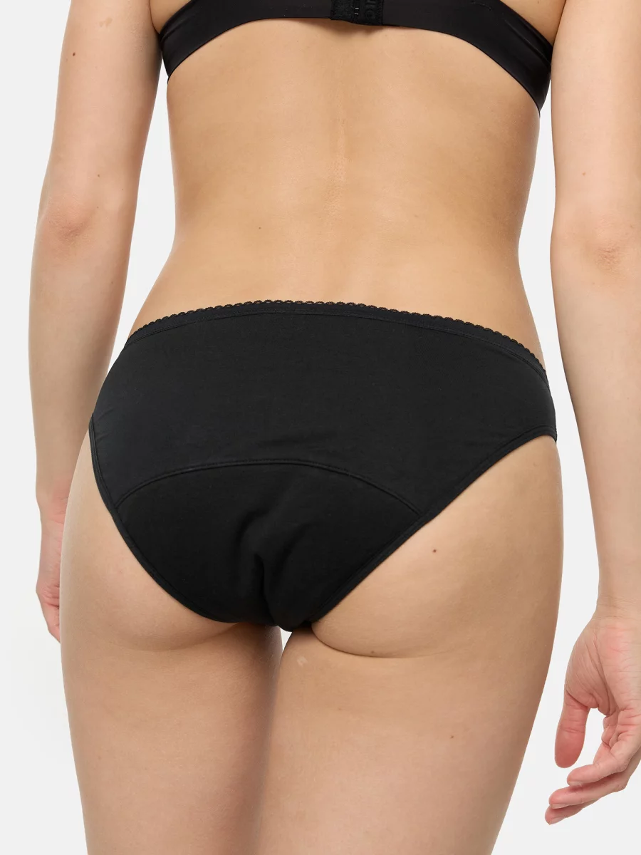 Nur Die Alles Geregelt Slip mit Spitze mittelstark - schwarz - Größe 32-34 Wochenangebot