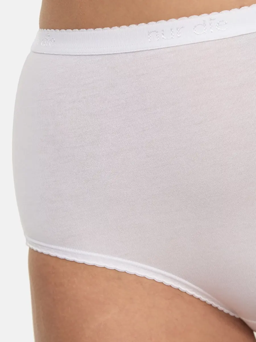 Nur Die Taillenslip Maxi Soft - weiß - 40-42 Letzte 2 Tage