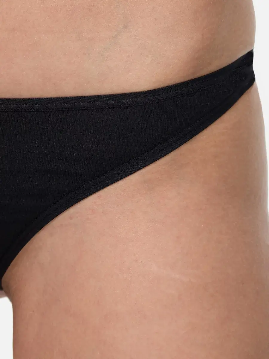 Nur Die String 5er Pack Basic - schwarz - Größe 44-46 Nur noch ein Tag übrig