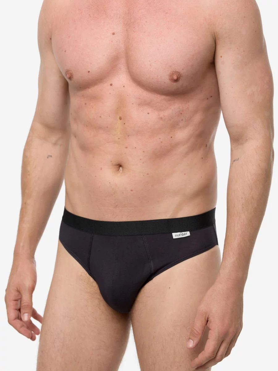 Nur Die Slip Cotton Stretch 3er Pack - schwarz - Größe 7 | XL | 54 Outlet