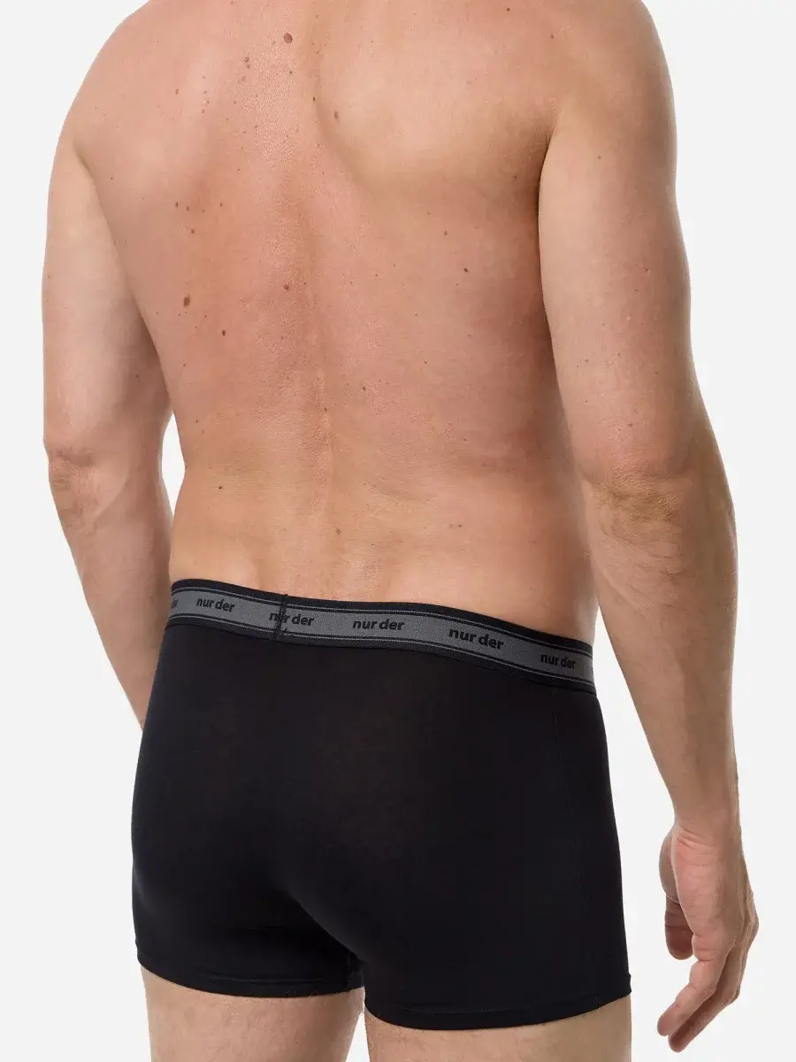 Nur Die Boxer Organic Cotton 2er Pack - schwarz - Größe 7 | XL | 54 im Angebot