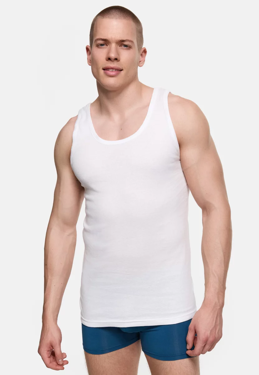 Nur Die Unterhemd 2-Pack - weiß - Größe 6 | L | 52 Kostenloser Versand