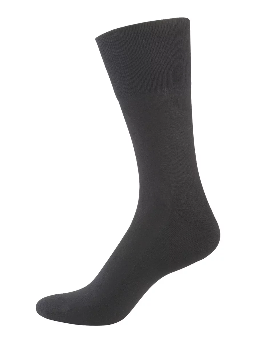 Nur Die Socke Baumwolle Aktiv - anthrazitmelange - Größe 39-42 Günstig kaufen