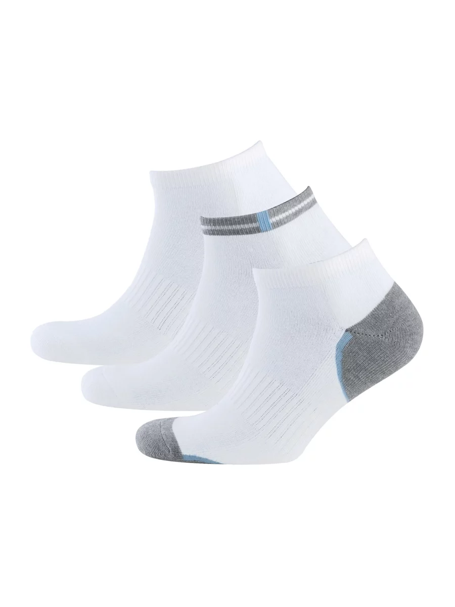 Nur Die Sneaker Socken Sport 3er Pack - weiß - Größe 39-42 Versandkostenfrei