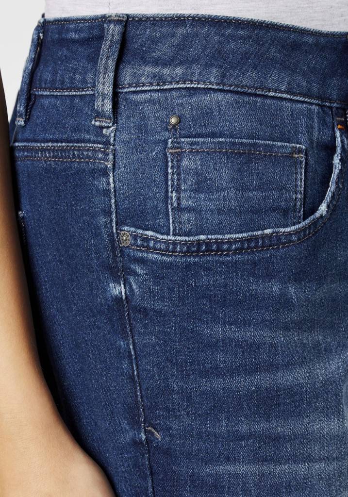 Paddocks SASCHA Bermuda weite Passform - dark blue stone wash Begrenztes Angebot