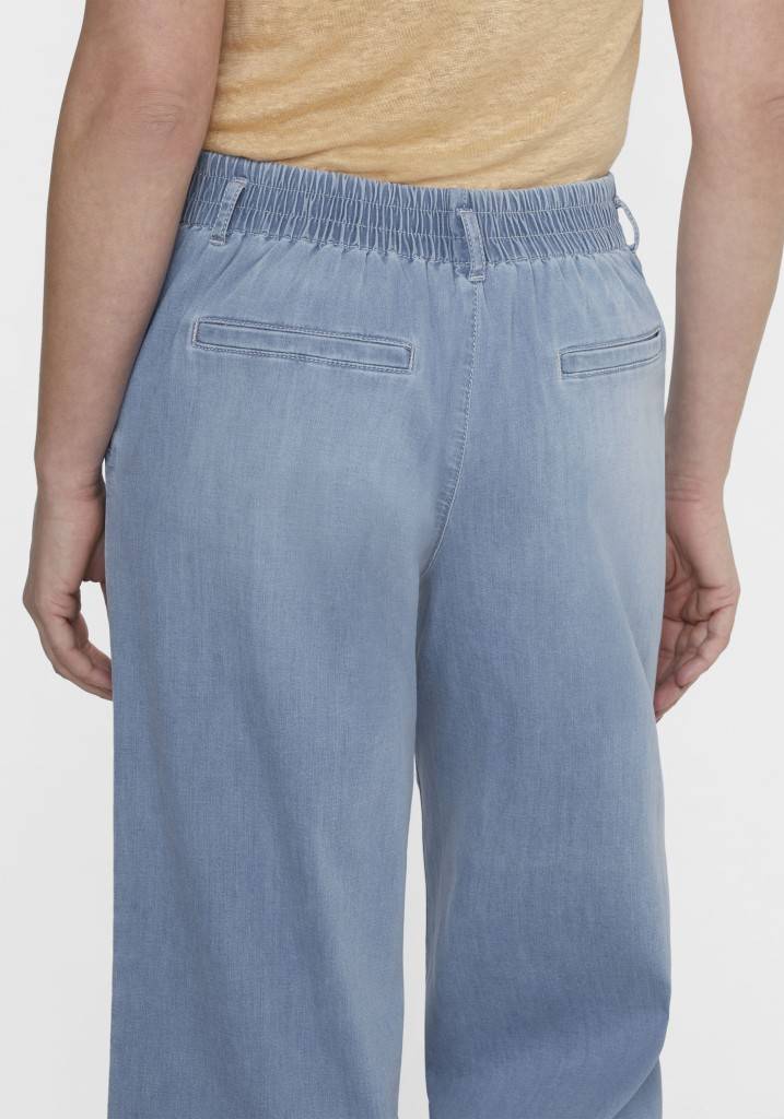 Paddocks Culotte LIGHT DENIM weite Passform - blue bleached used Online Outlet