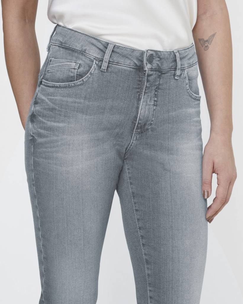 Paddocks LIA MOTION&COMFORT schmale Passform - light grey used moustache Saisonale Angebote