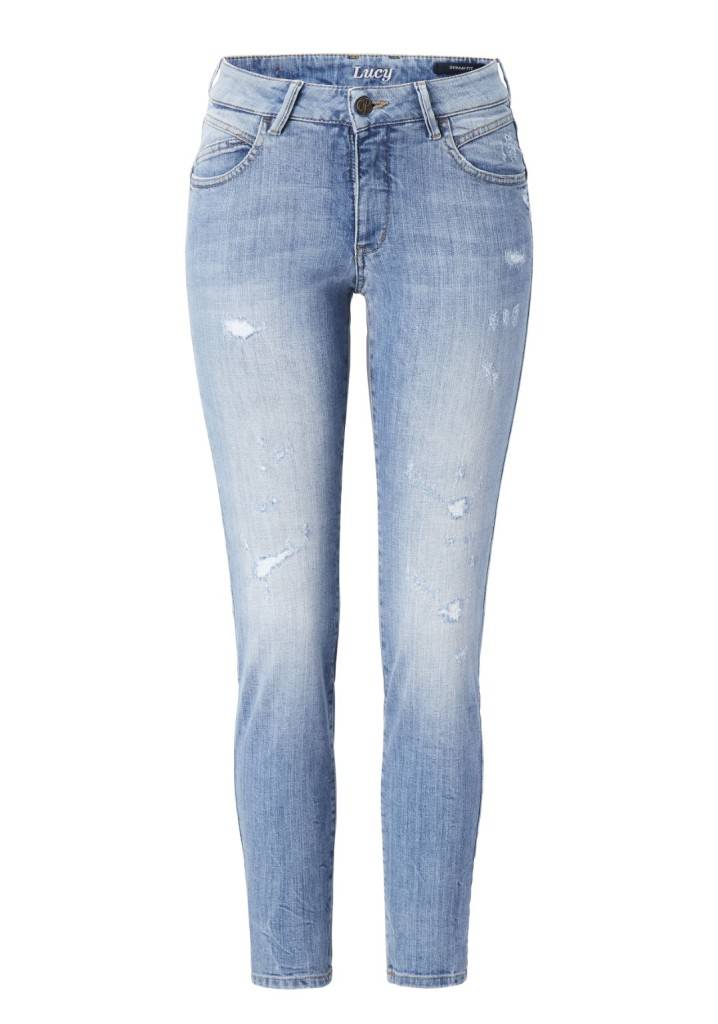 Paddocks LUCY Skinny fit - vintage blue with handwork and 3D pleats Räumungsverkauf
