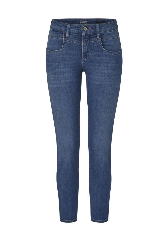 Paddocks LUCY MOTION&COMFORT Skinny fit - mid. blue used moustache Sonderangebote