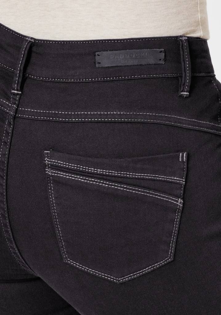 Paddocks PAT FEEL FREE schmale Passform - black rinsed Bis zu 50% Rabatt