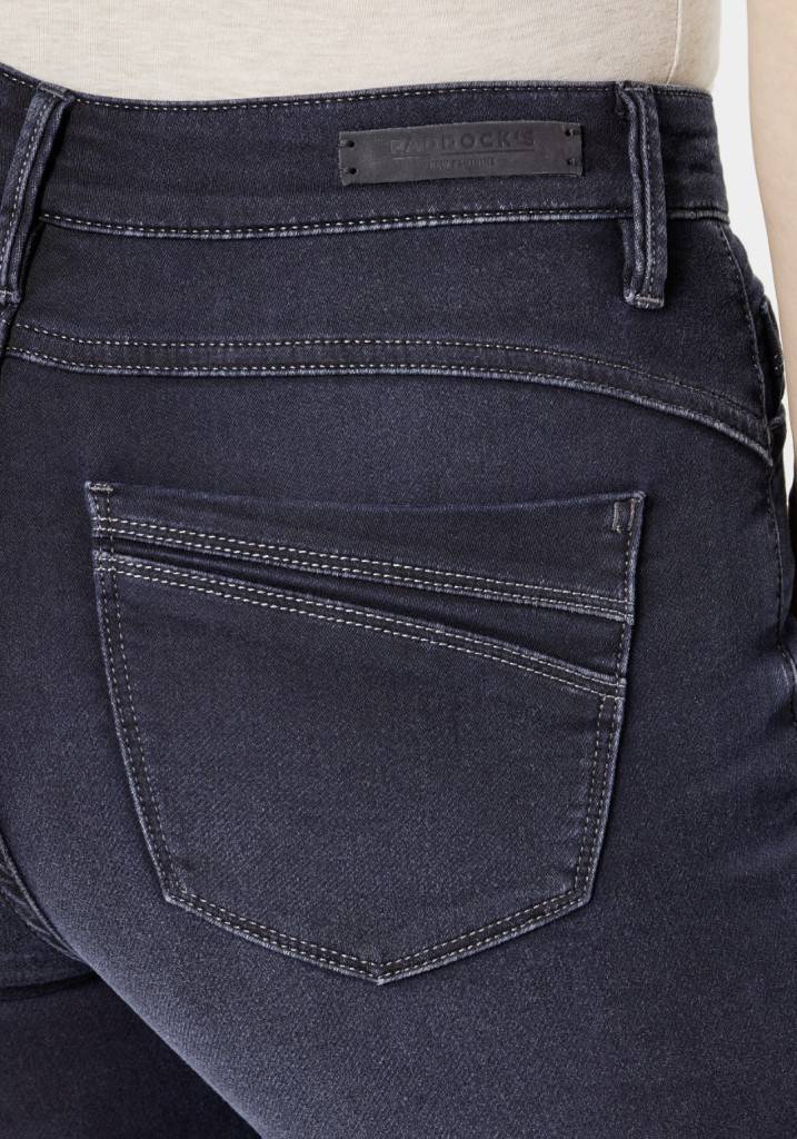 Paddocks PAT JOGG DENIM schmale Passform - blue black with handwork Bis zu 65% Rabatt