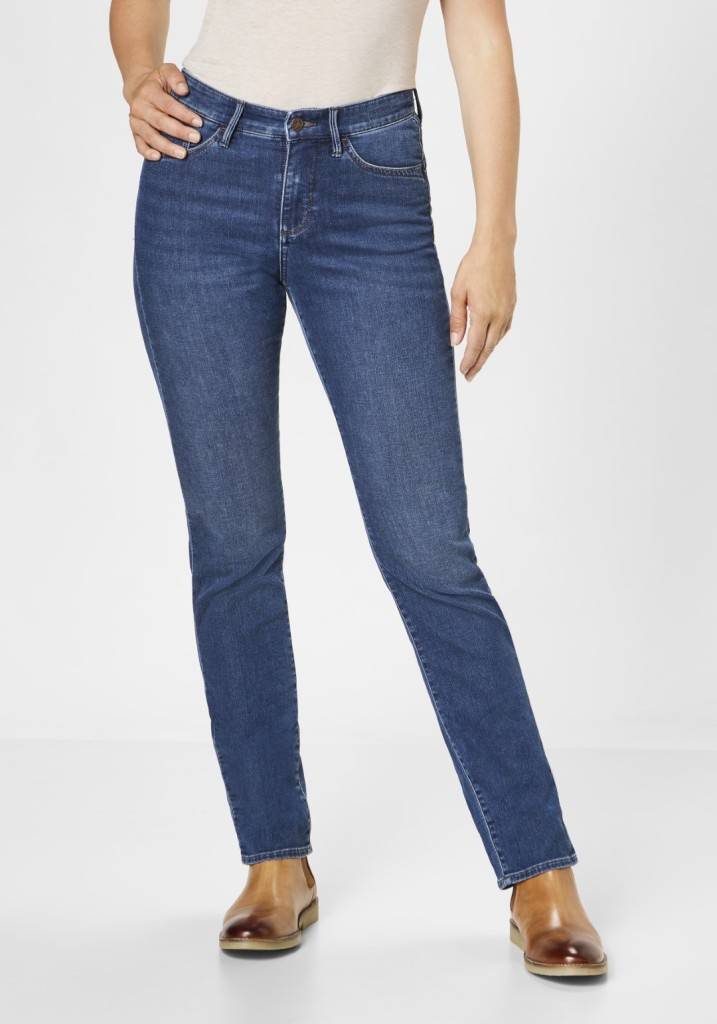 Paddocks PAT JOGG DENIM schmale Passform - blue dark stone with handwork Nur für heute