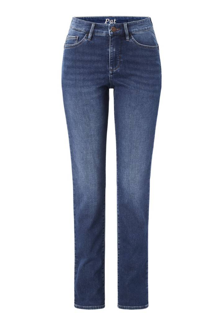 Paddocks PAT JOGG DENIM schmale Passform - blue dark stone with handwork Nur für heute