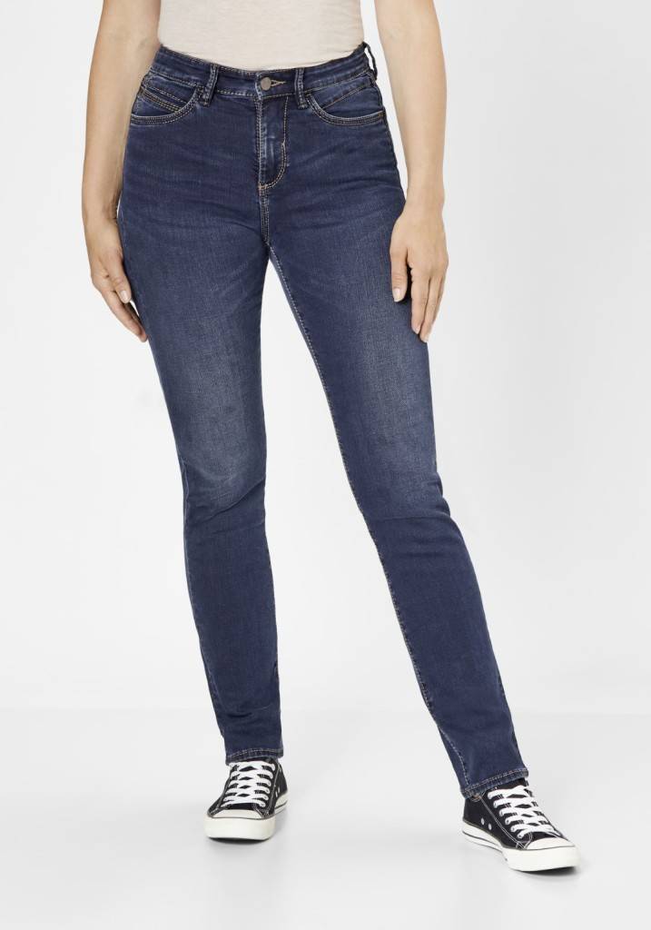 Paddocks PAT Saddle Stitch MOTION&COMFORT schmale Passform - blue black with moustache Vierteljährliche Förderung