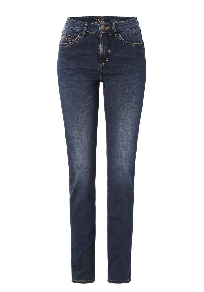 Paddocks PAT Saddle Stitch MOTION&COMFORT schmale Passform - blue black with moustache Vierteljährliche Förderung