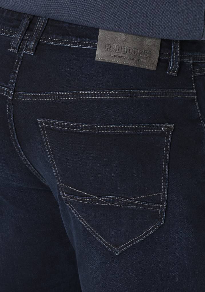 Paddocks BEN bequeme Passform - blue black used moustache 50% Rabatt mit kostenlosem Versand