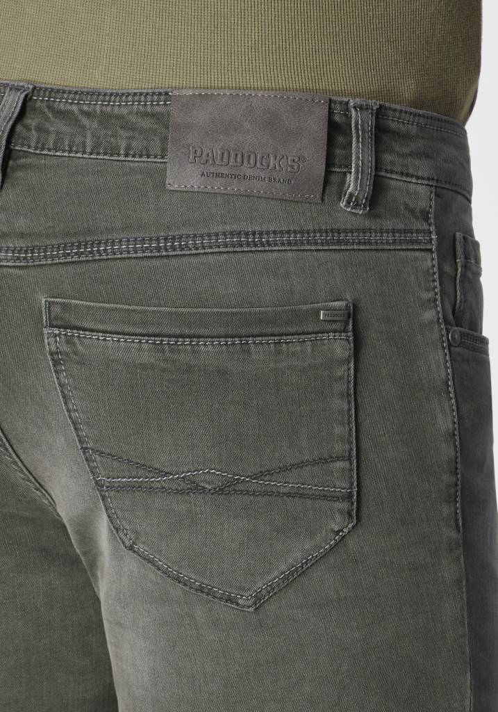 Paddocks PIPE MOTION&COMFORT schmale Passform - mid. grey od green used Kostenloser Versand international