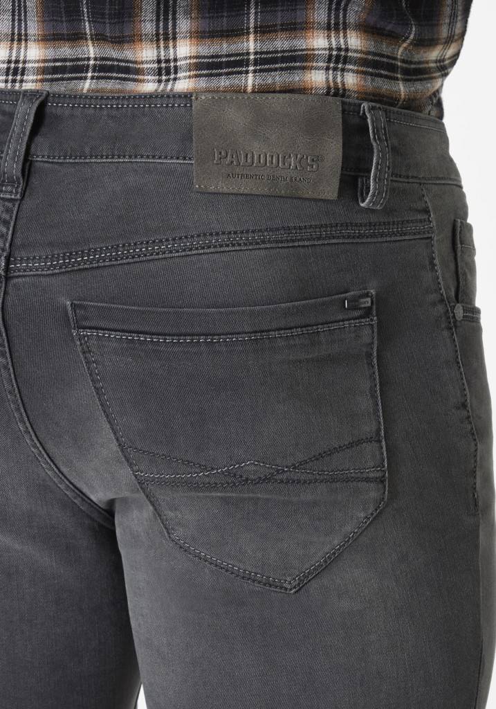 Paddocks PIPE MOTION&COMFORT schmale Passform - carbon grey used Fabrikladen
