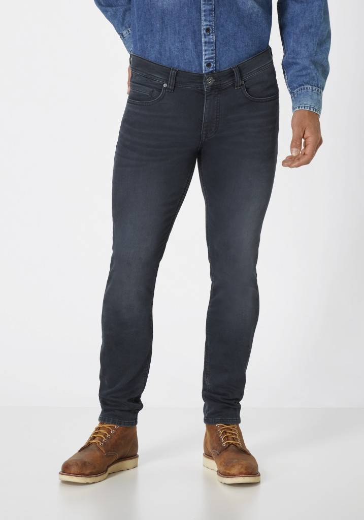 Paddocks DEAN MOTION&COMFORT & JOGG DENIM schmale Passform - blue black used and moustache Black Friday Preise