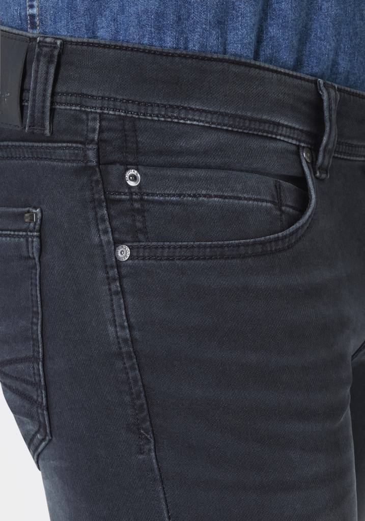 Paddocks DEAN MOTION&COMFORT & JOGG DENIM schmale Passform - blue black used and moustache Black Friday Preise