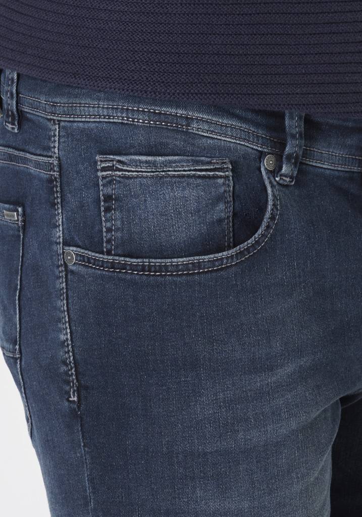 Paddocks DEAN MOTION&COMFORT schmale Passform - blue black used and moustache Online