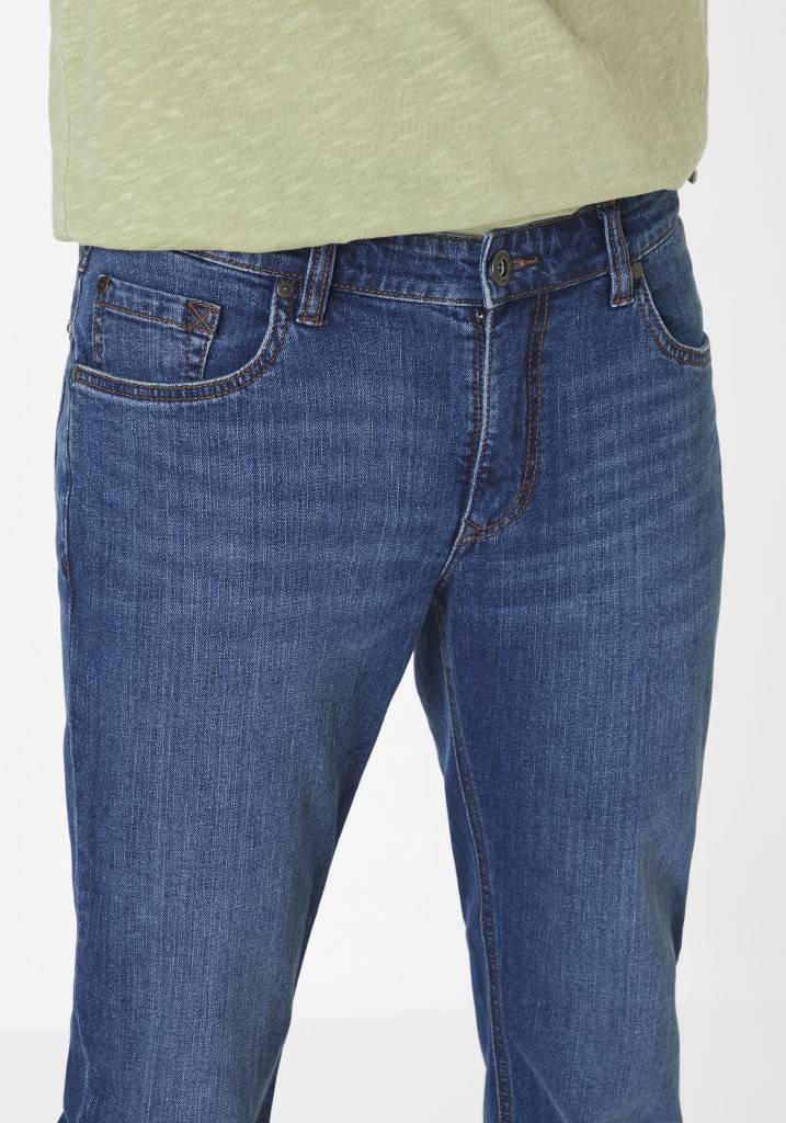 Paddocks BEN bequeme Passform - medium blue used moustache Top Angebot