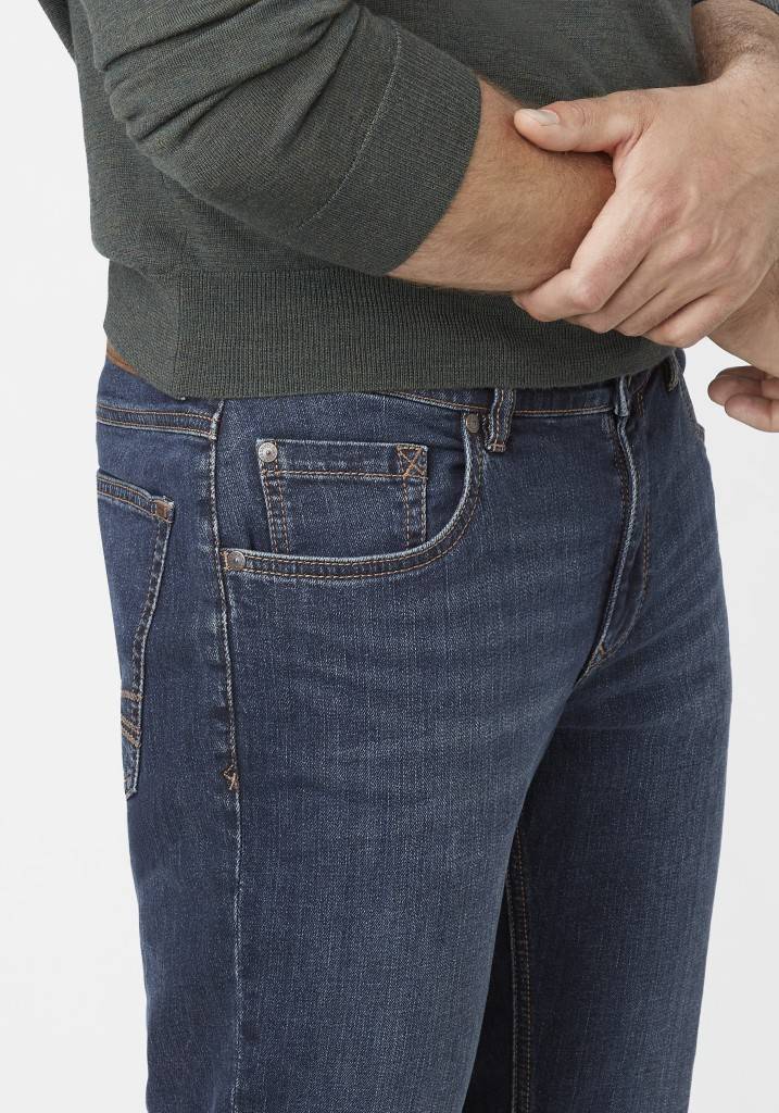Paddocks BEN bequeme Passform - dark blue used moustache Neueste Mode